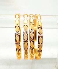 Latest Stylish Design Gold Plated Bangle