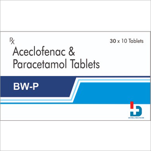 Aceclofenac & Paracetamol Tablets