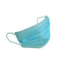 Blue Non Woven Disposable Face Mask