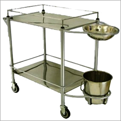 Ss Dressing Trolley