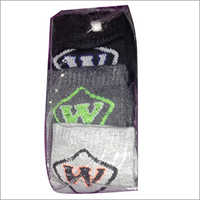 Men's Sports Socks - Cotton Material, Pack Of 3 Pairs | Moisture Wicking, Soft Touch, Odor Resistant, Durable Design