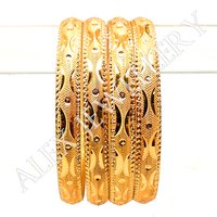 Gold Plated Shagun Bangle
