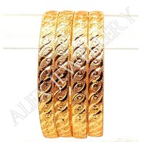 Latest Design Gold plated Shagun Bangle