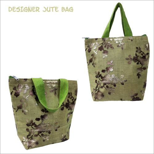 Designer Jute Shoulder Bag