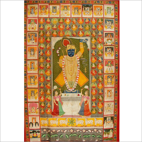 Lord shreenath ji pichwai  Painting
