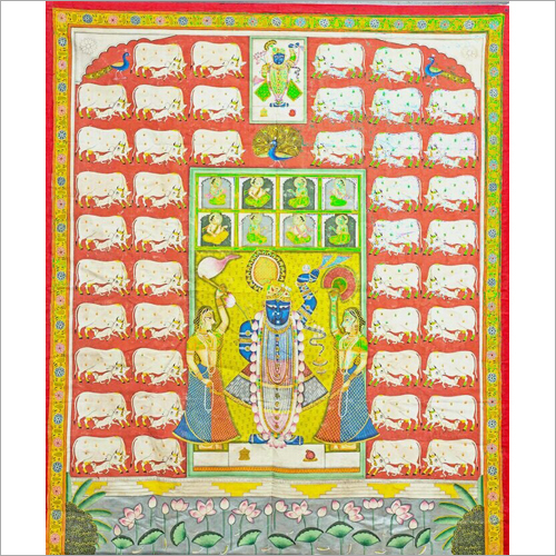 Home Decor Pichwai Cloth Painting