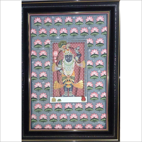 Shrinath Ji Pichwai Cloth Painting