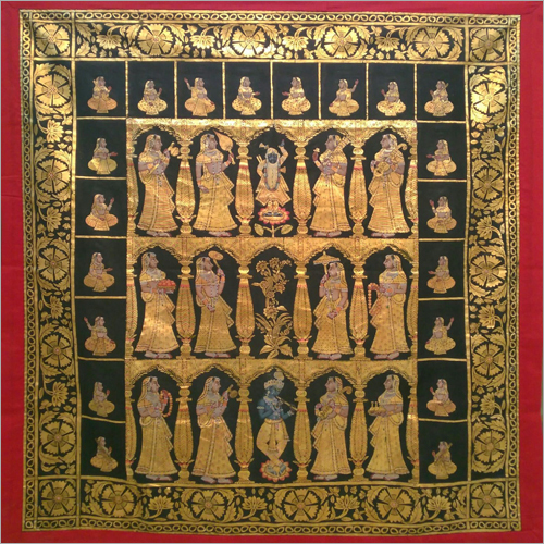 Shrinath Ji Pichwai Cloth Painting