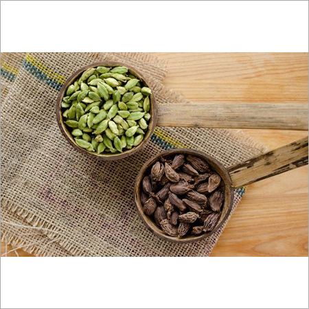 Green Cardamom Black Cardamom