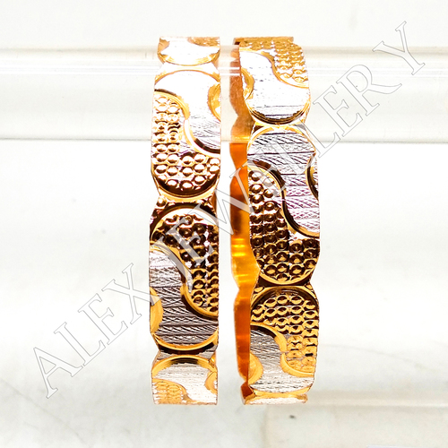 Latest new Design gold plated shagun Bangle