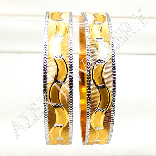 Latest Design Gold Plated Shagun Bangle