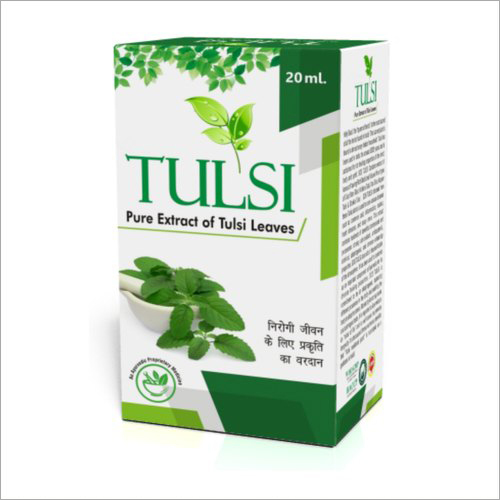 Tulsi Drops Age Group: For Adults