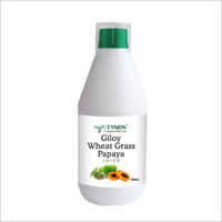 Giloy Wheat Grass  Papaya Juice