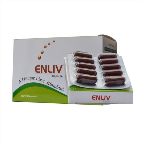 Herbal Liver Capsules Dry Place