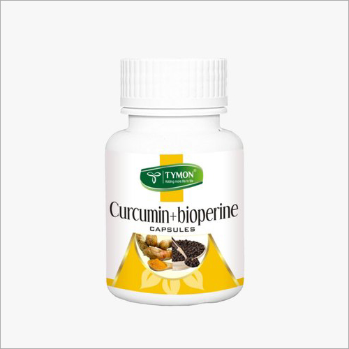 Curcumin Piperine Herbal Capsules Dry Place