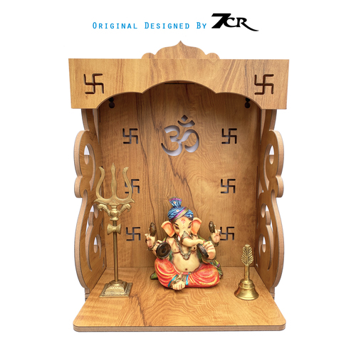 Handcrafted Wooden Temple