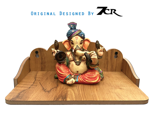 Designed Wall Wooden Temple