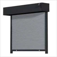 Remote Control Rolling Shutter - Aluminum, Customizable Dimensions | Electric Motor, Powder Coated Finish, Water-proof Design, Professional Installation
