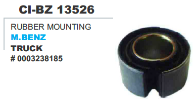 Rubber Mounting M Benz Truck