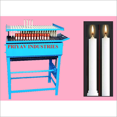 Blue And Customised Pillar Candle Making Machine