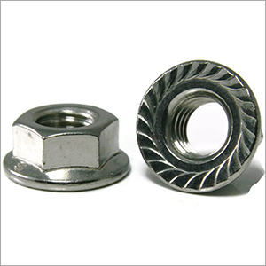 Flange Nuts Serrated By VISION ALLOYS