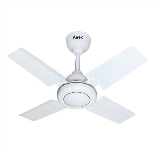 24 Inch 4 Blade White Ceiling Fan