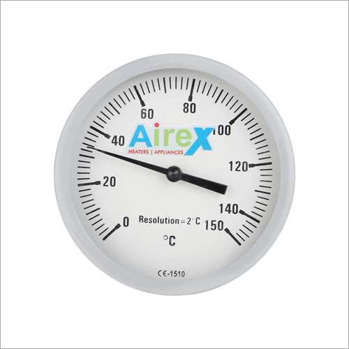 Analog Temperature Dial Meter - Stainless Steel -20 to +50 Â°C Temperature Range | Ideal for Industrial Temperature Measurement