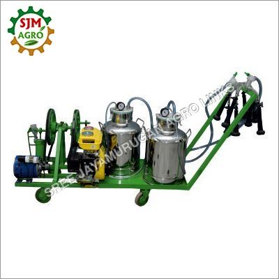 Double Bucket vacuum model Milking Machine Engine with Motor