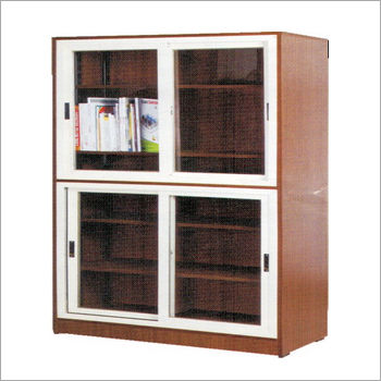 Durable Library Cabinet Bookshelf