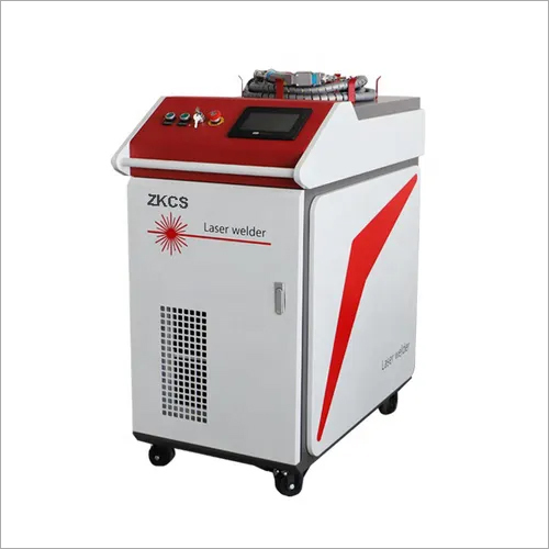 Handheld laser welding machine for quick build facility