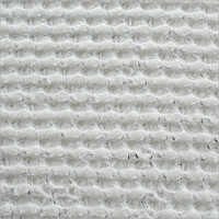 Waffle Fabric - 42 Inch Width | Exceptionally Soft, Washable, Ivory White