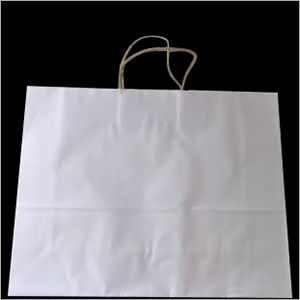 Biodegradable White Kraft Paper Bags