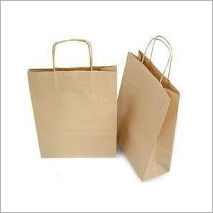 Kraft Shopping Bags With Twisted Rope