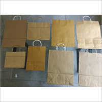 Biodegradable Natural Kraft Paper Shopping Bags