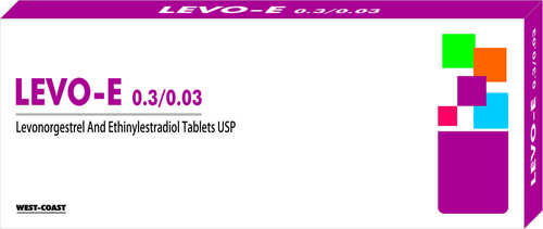 Levonorgestrel & Ethinylestradiol Tablets Usp Cas No: -