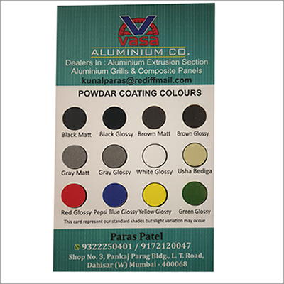 Multi Color Aluminum Powder Coating