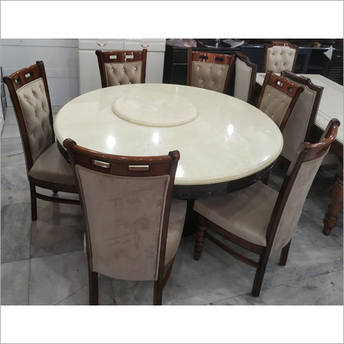 6 Seater Round Dining Table