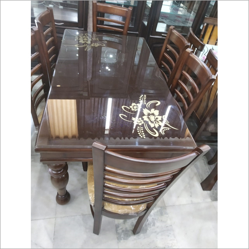 6 Seater Dining Table With Glass Top