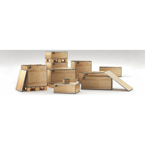 Teak Wood Industrial Packaging Nailless Box