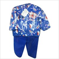 Kids Printed Full Sleeves Cotton Suit