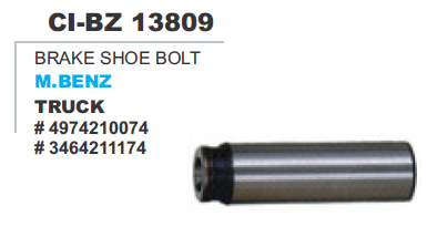 Brake Shoe Bolt M Benz Truck