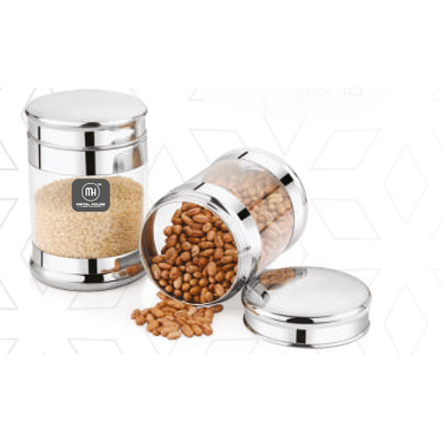 Stainless Steel Food Storage Canister Set