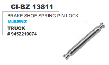Brake Shoe Spring PIN Lock M Benz Truck