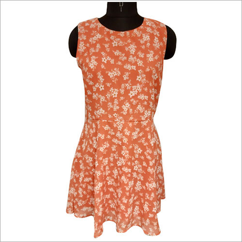 Washable Ladies Short Dress