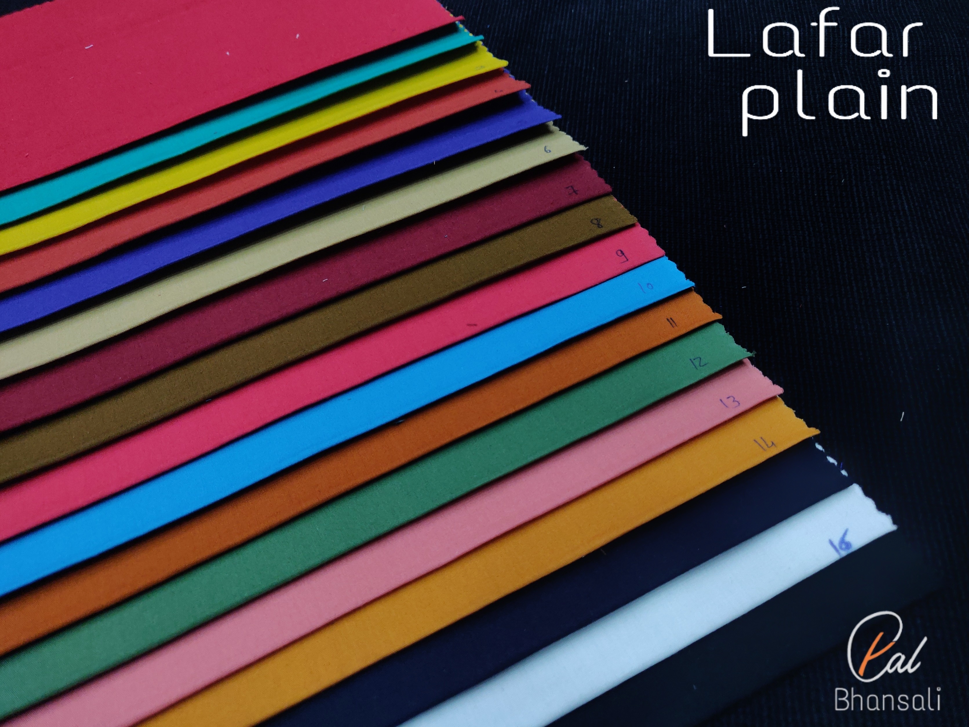 Plain Lafar Cotton Shirting Fabric