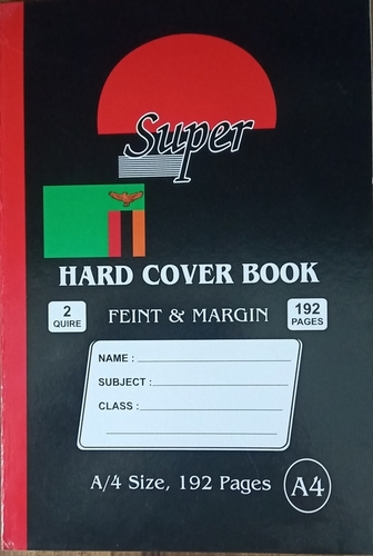Note BOOK - Hardcover, A4 Size (297x210mm), 192 Pages, 55 GSM, Centre Stitch Binding | Ideal for Note-taking, School, Office