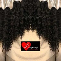 Natural Black Curly Hair