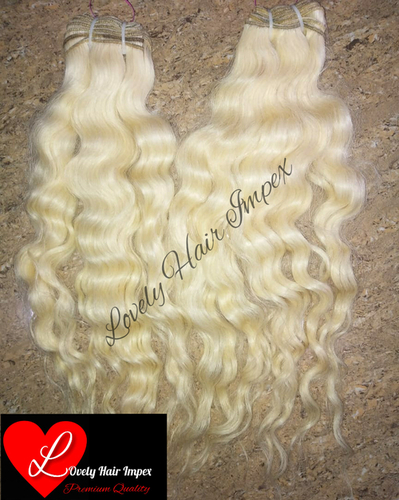 Indian Blonde Human Hair Extensions