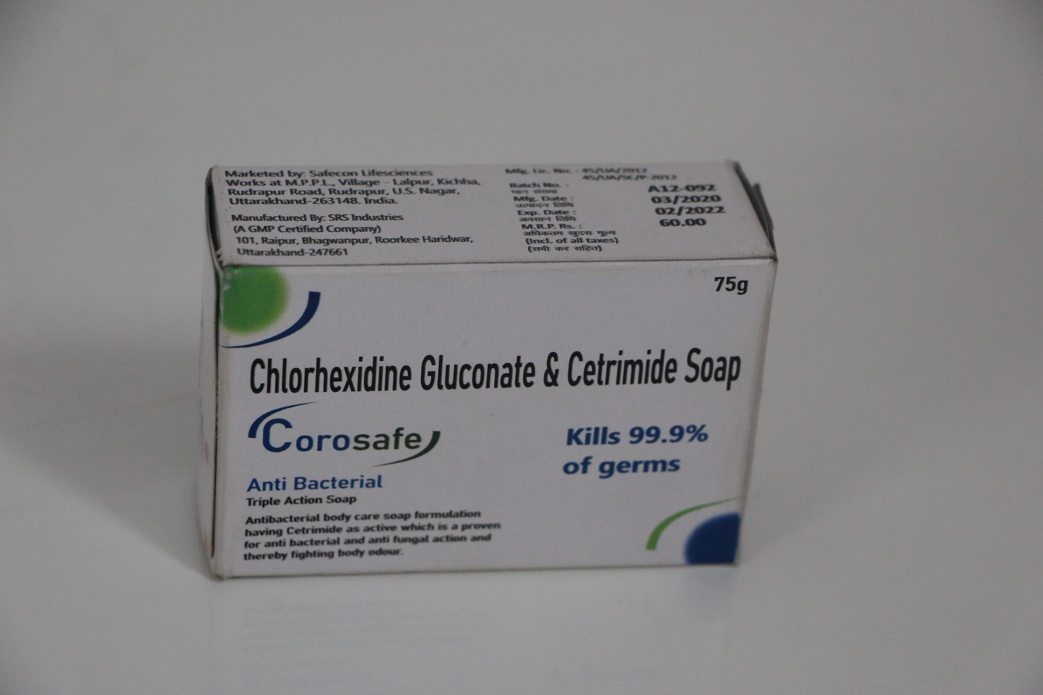 Corosafe Soap