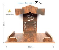 Premium Wooden Wall Temple